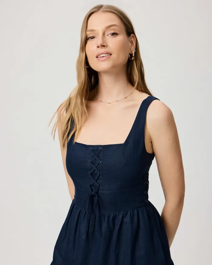 Women Dresses PAIGE Ophella Dress 8211 Navy Women Dresses PAIGE Ophella Dress 8211 Navy
