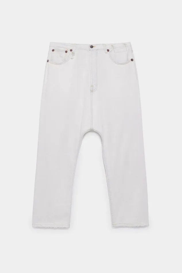 Women Drop R13 Tailored Drop 8211 Kinney Linen Indigo