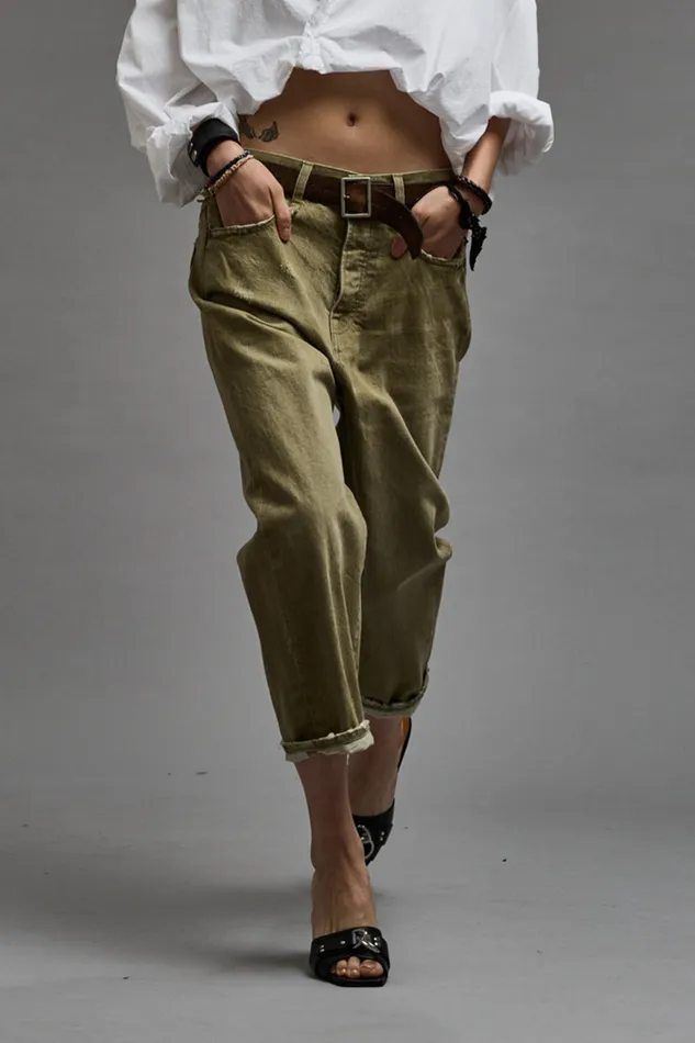 Women Drop R13 Tailored Drop 8211 Moss Green