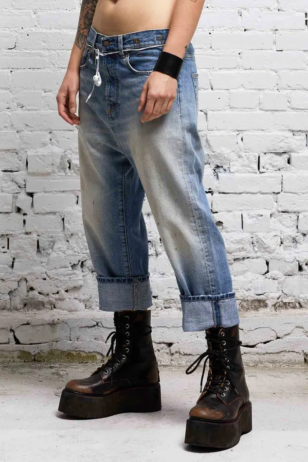 Women Drop R13 Tailored Drop 8211 Turner Blue
