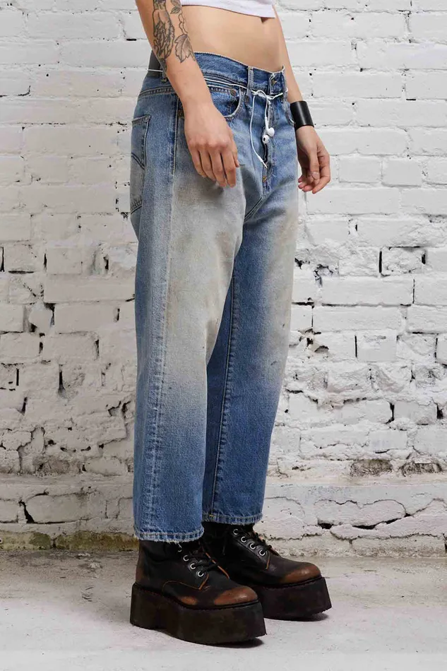Women Drop R13 Tailored Drop 8211 Turner Blue
