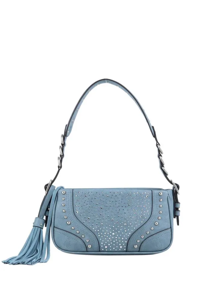 Women Ellie Shoulder Bag In Faded Jeans Jessica Simpson Crossbody