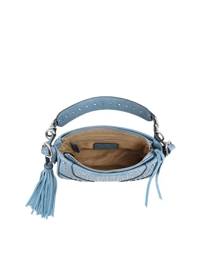 Women Ellie Shoulder Bag In Faded Jeans Jessica Simpson Crossbody