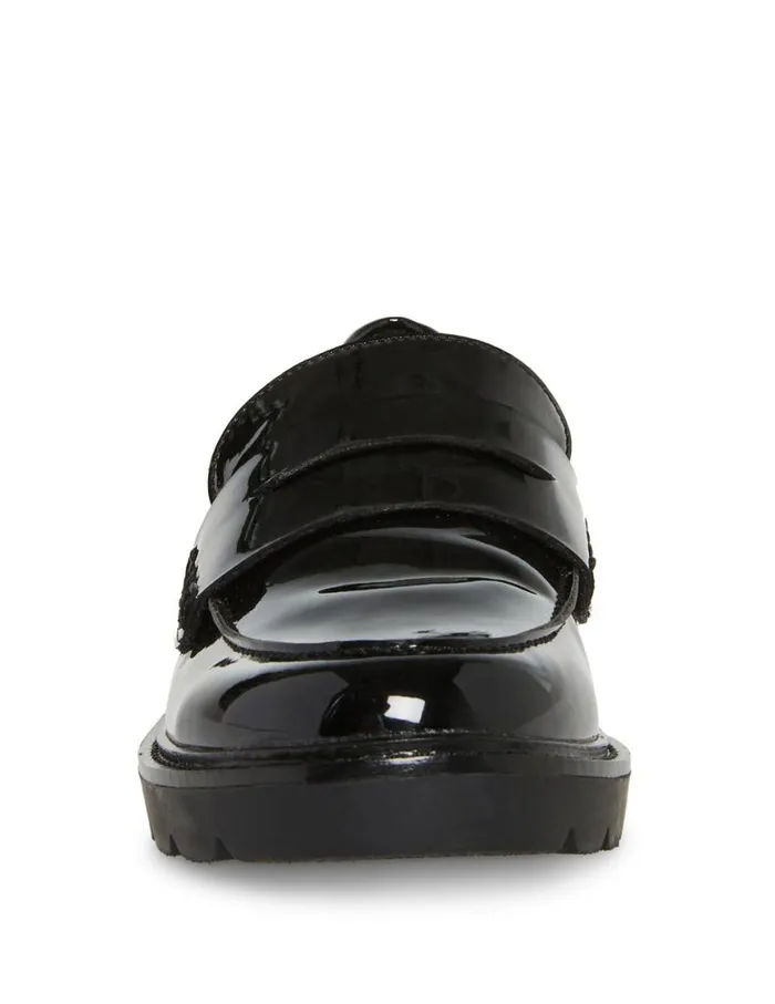 Women Emmylou Loafer Black Patent Anne Klein Flats and Loafers