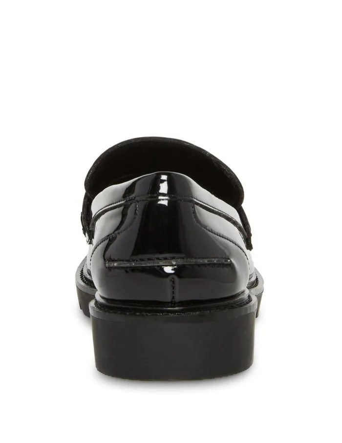 Women Emmylou Loafer Black Patent Anne Klein Flats and Loafers