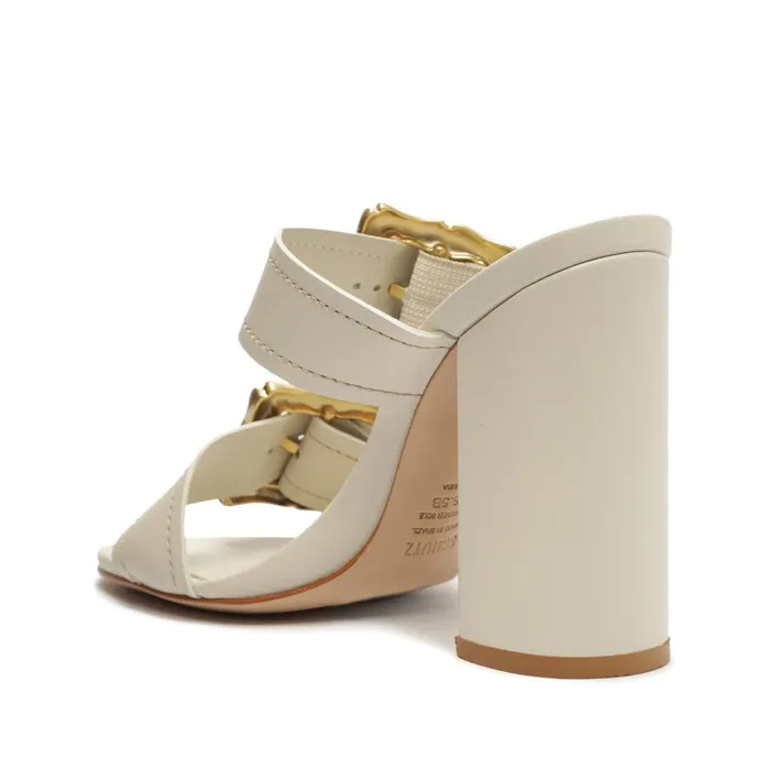 Women Enola Leather Sandal Pearl Schutz Shoes Enola