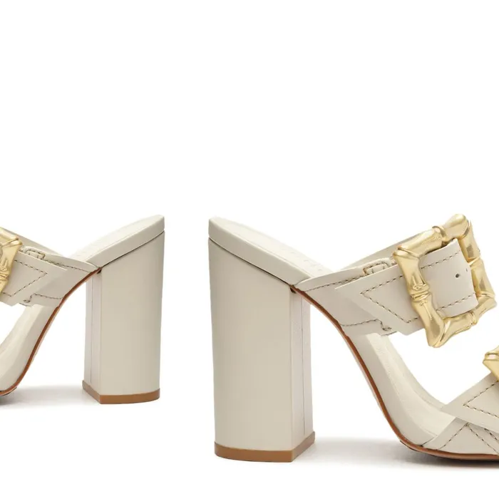 Women Enola Leather Sandal Pearl Schutz Shoes Enola