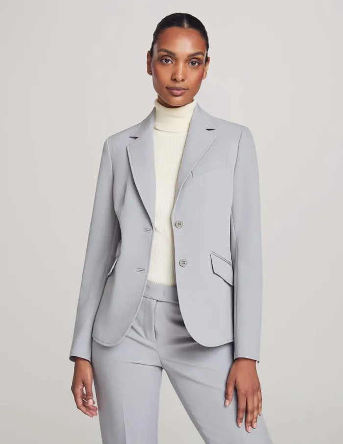 Women Executive Collection 3Pc Pants And Skirt Suit Set Atlantic Grey Anne Klein Blazers and Jackets