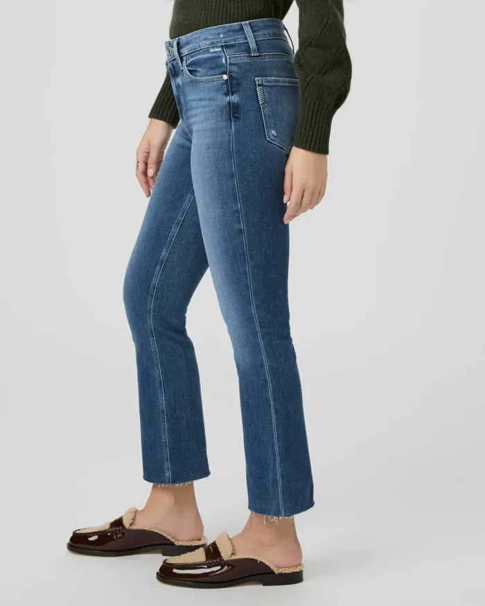 Women Flare PAIGE Colette Crop Flare Jean 8211 Magnolias Women Flare PAIGE Colette Crop Flare Jean 8211 Magnolias