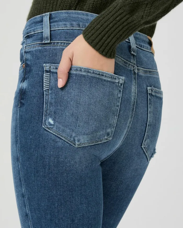Women Flare PAIGE Colette Crop Flare Jean 8211 Magnolias Women Flare PAIGE Colette Crop Flare Jean 8211 Magnolias
