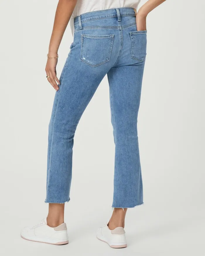 Women Flare PAIGE Colette Crop Maternity Flare Jean 8211 Folk Women Flare PAIGE Colette Crop Maternity Flare Jean 8211 Folk