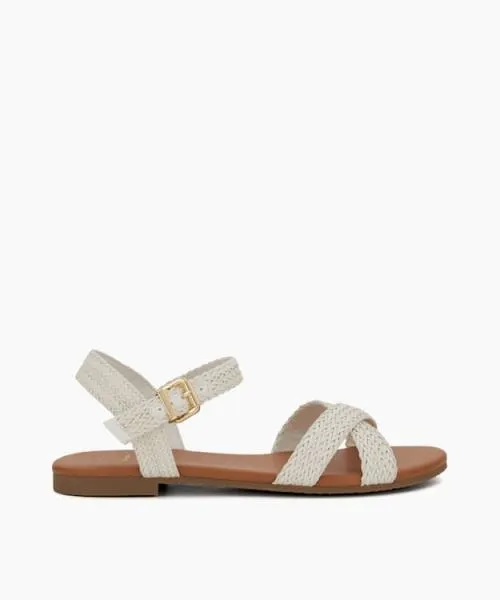 Women Flat Sandals Dune London Lalisa 8211 White White