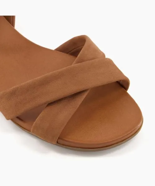 Women Flat Sandals Dune London Landie 8211 Camel Brown Women Flat Sandals Dune London Landie 8211 Camel Brown