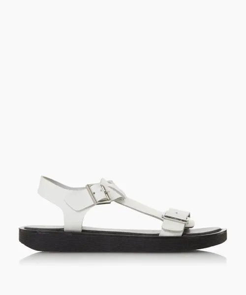 Women Flat Sandals Dune London Langlie 8211 White White