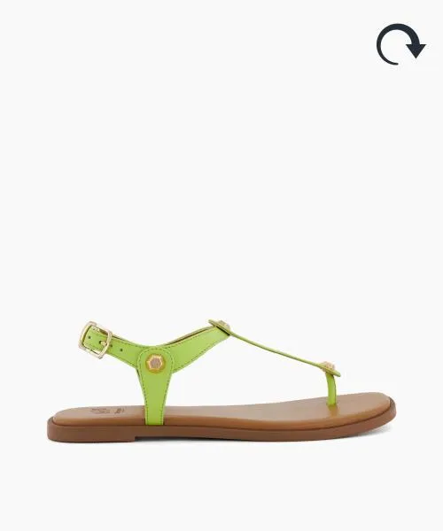 Women Flat Sandals Dune London Larter 8211 Lime Green Green Women Flat Sandals Dune London Larter 8211 Lime Green Green