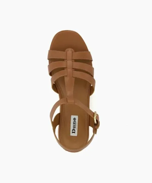 Women Flat Sandals Dune London Lenson 8211 Tan Brown Women Flat Sandals Dune London Lenson 8211 Tan Brown