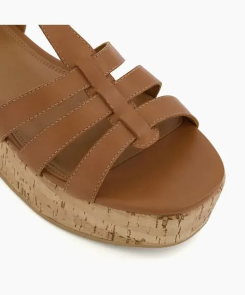 Women Flat Sandals Dune London Lenson 8211 Tan Brown Women Flat Sandals Dune London Lenson 8211 Tan Brown