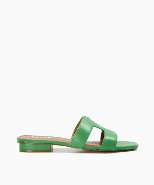 Women Flat Sandals Dune London Loupe 8211 Green Green