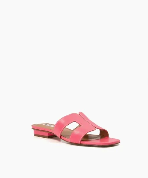 Women Flat Sandals Dune London Loupe 8211 Pink Pink Women Flat Sandals Dune London Loupe 8211 Pink Pink