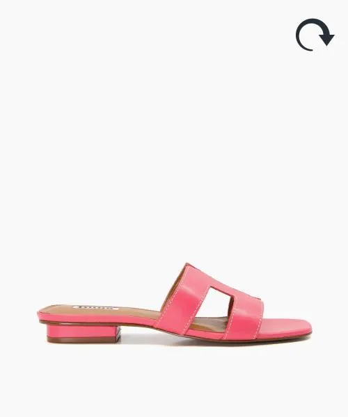 Women Flat Sandals Dune London Loupe 8211 Pink Pink Women Flat Sandals Dune London Loupe 8211 Pink Pink