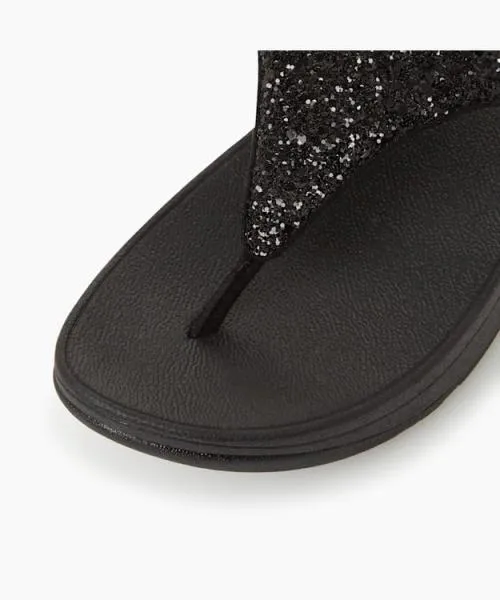 Women Flat Sandals Dune London Lulu Glitter 8211 Black Black Women Flat Sandals Dune London Lulu Glitter 8211 Black Black
