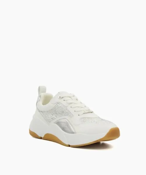 Women Flat Shoes Dune London Eagerlys 8211 White White Women Flat Shoes Dune London Eagerlys 8211 White White