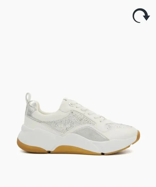 Women Flat Shoes Dune London Eagerlys 8211 White White Women Flat Shoes Dune London Eagerlys 8211 White White