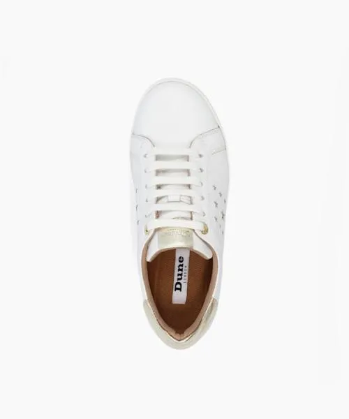 Women Flat Shoes Dune London Elderflower 8211 White White Women Flat Shoes Dune London Elderflower 8211 White White