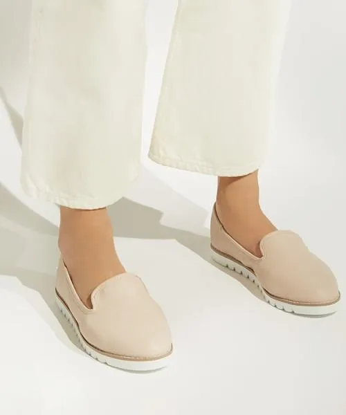 Women Flat Shoes Dune London Galleoni 8211 Ecru Neutral Women Flat Shoes Dune London Galleoni 8211 Ecru Neutral