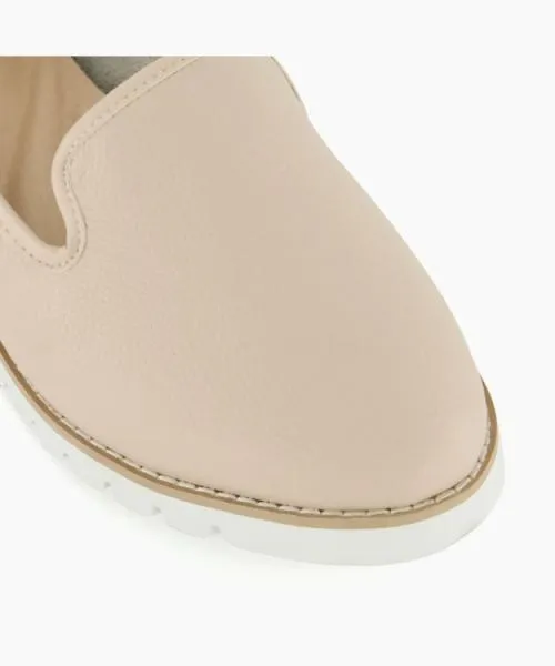 Women Flat Shoes Dune London Galleoni 8211 Ecru Neutral Women Flat Shoes Dune London Galleoni 8211 Ecru Neutral