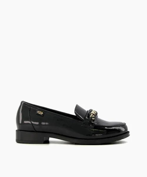 Women Flat Shoes Dune London Gemmas 8211 Black Black