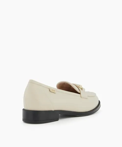 Women Flat Shoes Dune London Glynne 8211 Cream White Women Flat Shoes Dune London Glynne 8211 Cream White