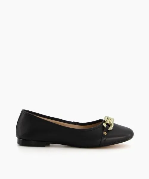 Women Flat Shoes Dune London Haselle 8211 Black Black