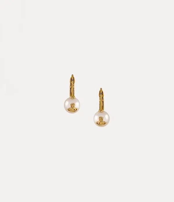 Women Gia Drop Earrings GoldTone Viviennewestwood Earrings Women Gia Drop Earrings GoldTone Viviennewestwood Earrings