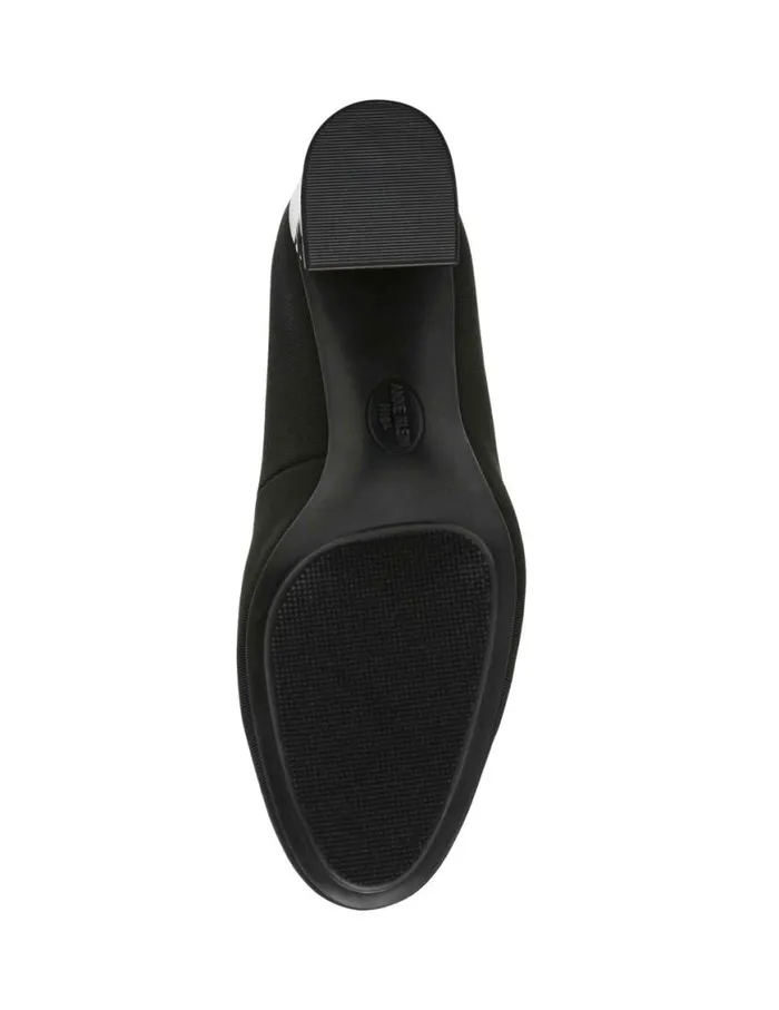 Women Graham Black Patent Anne Klein Heels