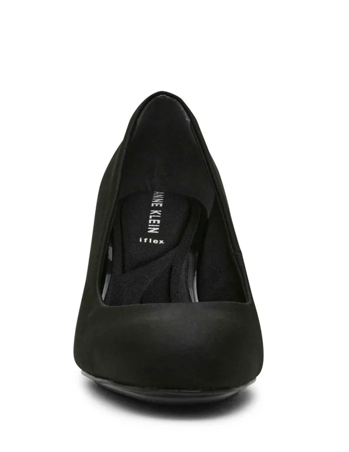 Women Graham Black Patent Anne Klein Heels
