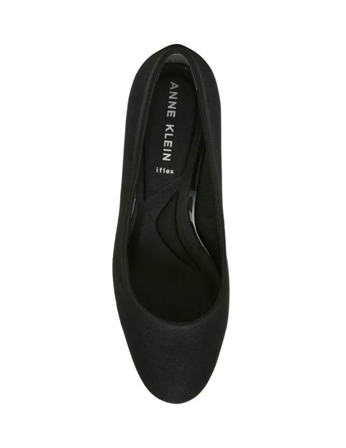 Women Graham Black Patent Anne Klein Heels