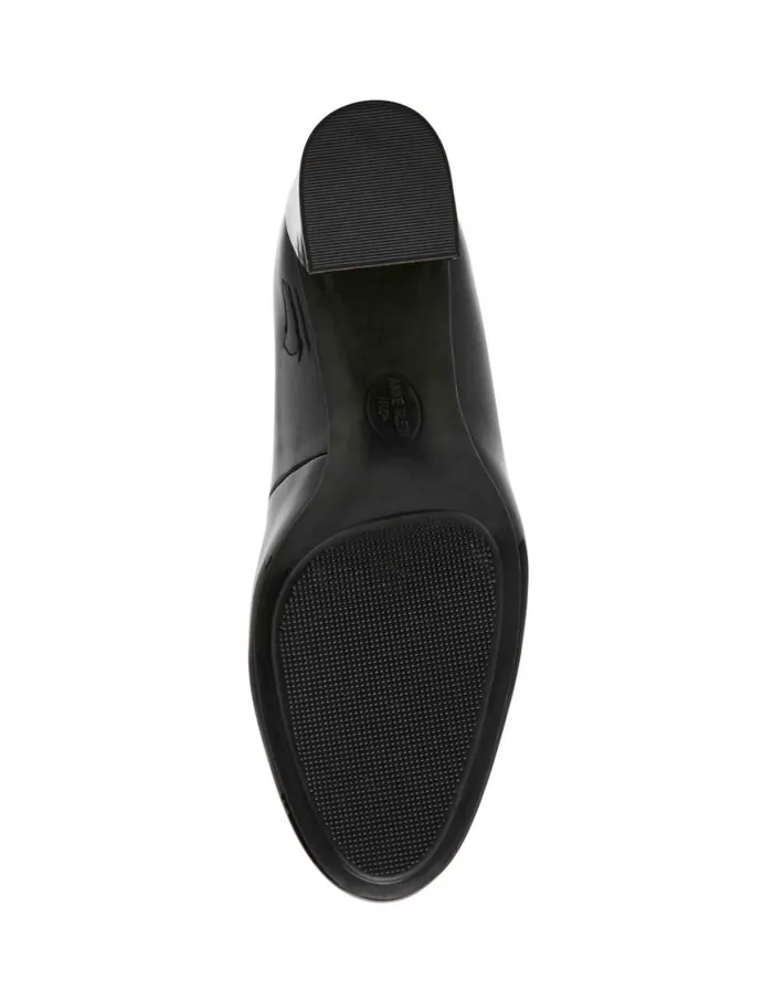 Women Graham Black Patent Anne Klein Heels