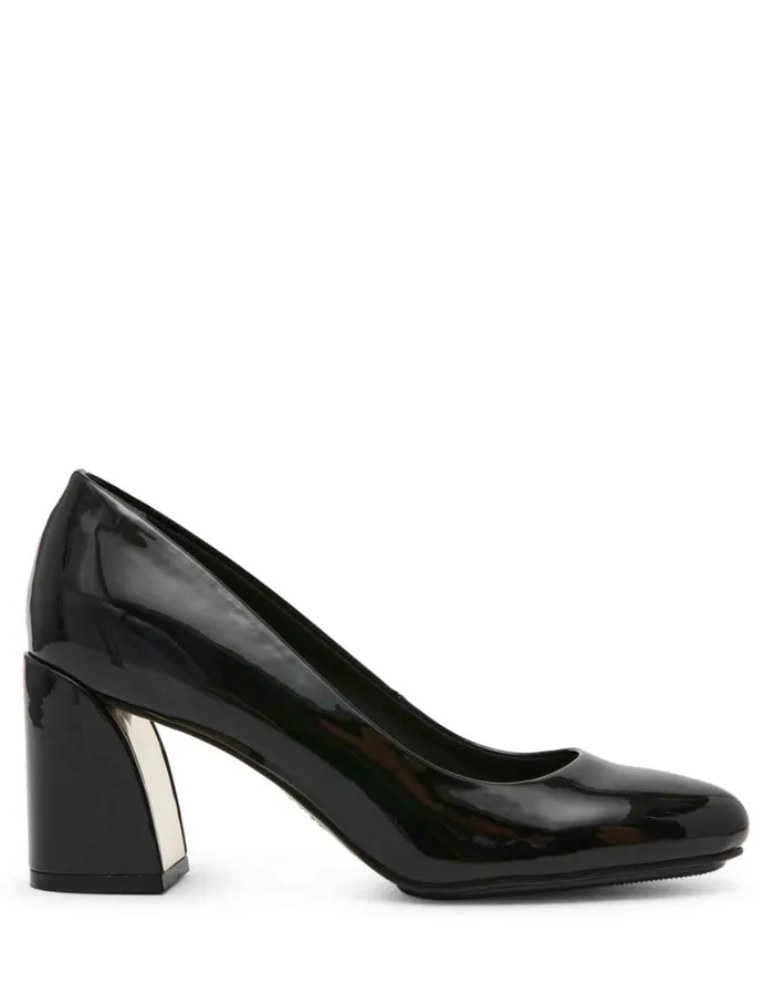 Women Graham Black Patent Anne Klein Heels