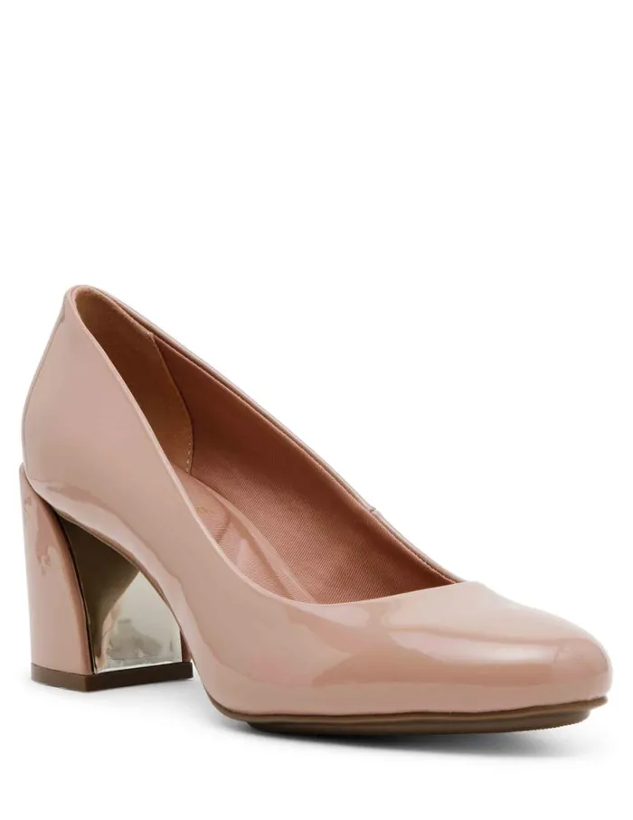 Women Graham Black Patent Anne Klein Heels