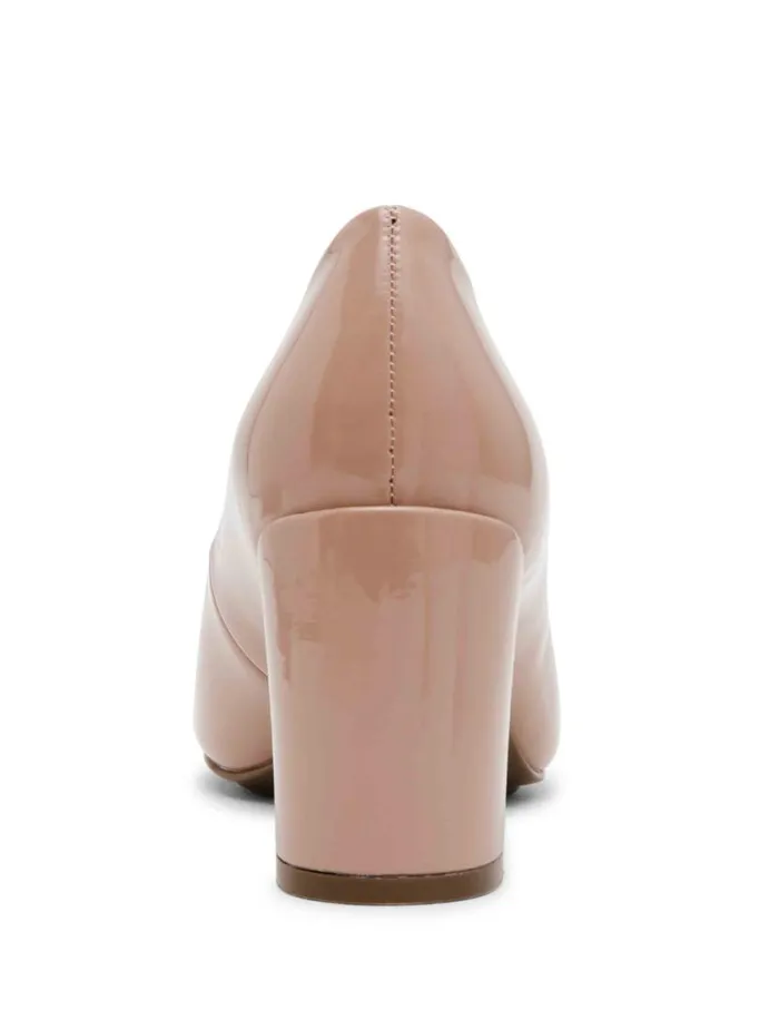 Women Graham Black Patent Anne Klein Heels
