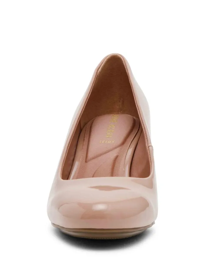 Women Graham Black Patent Anne Klein Heels