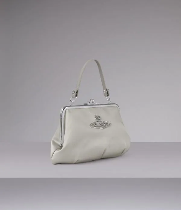 Women Granny Frame Purse Silver Viviennewestwood Bridal