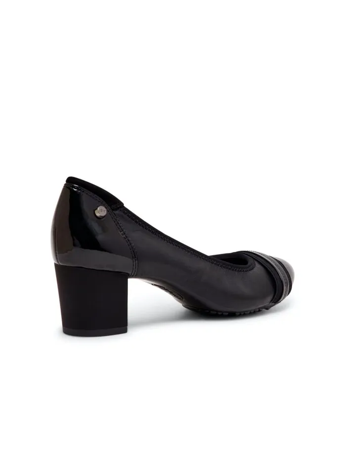 Women Guardian Pump Black Multi Leather Anne Klein Heels