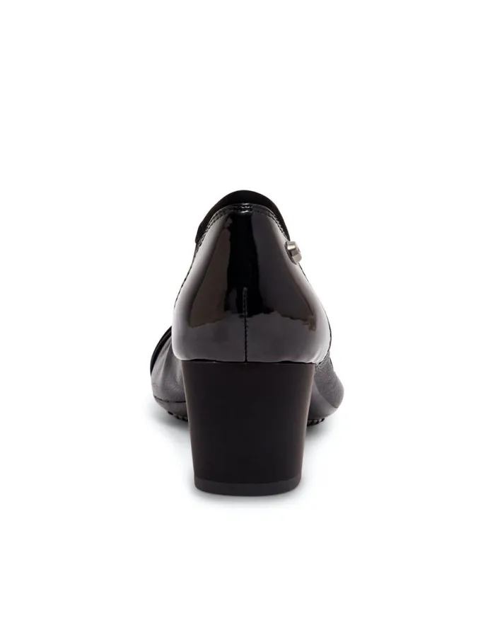 Women Guardian Pump Black Multi Leather Anne Klein Heels
