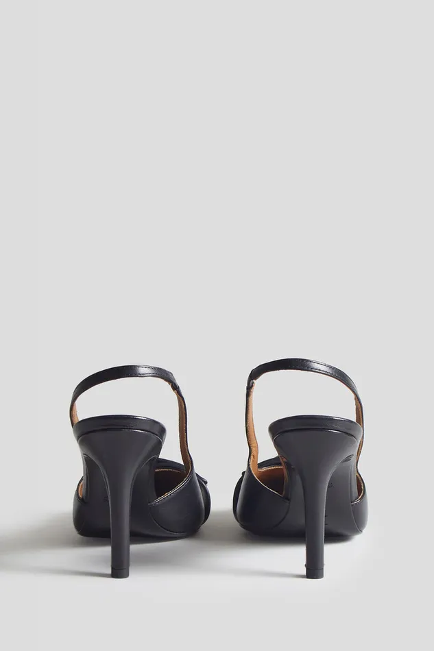 Women Harness R13 Sid Harness Heel 8211 Black