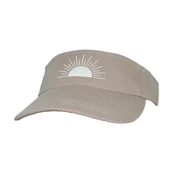 Women Hats Underprotection KEEP IT ON SUN VISOR WARM GREY