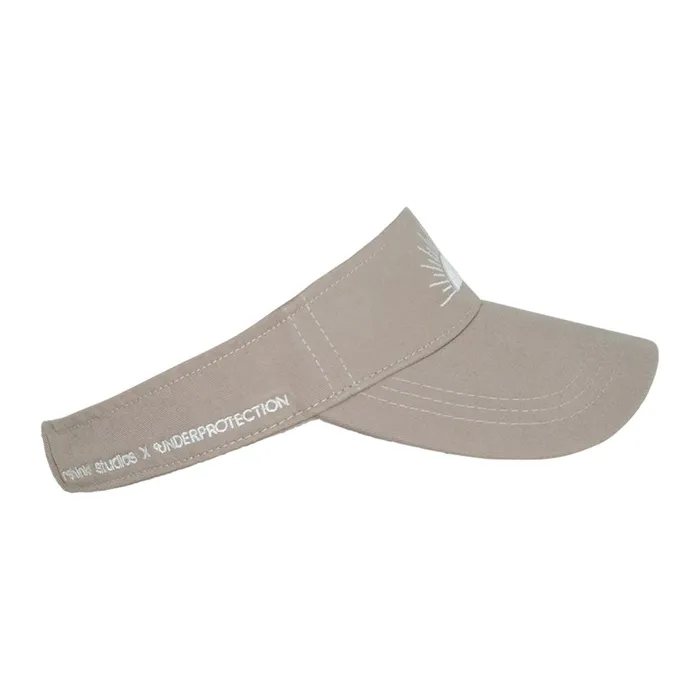 Women Hats Underprotection KEEP IT ON SUN VISOR WARM GREY