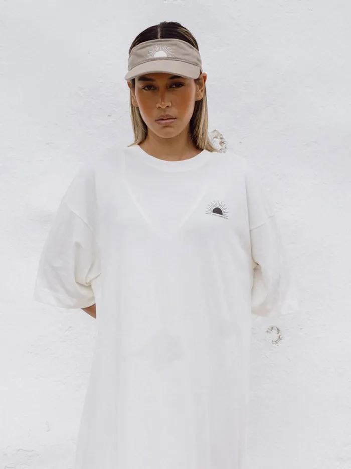 Women Hats Underprotection KEEP IT ON SUN VISOR WARM GREY