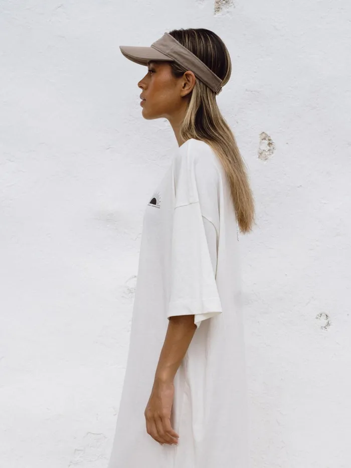 Women Hats Underprotection KEEP IT ON SUN VISOR WARM GREY